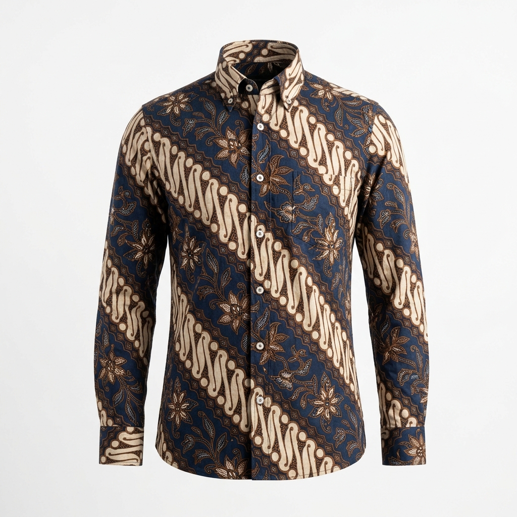 Batik Modern Slim Fit Shirt