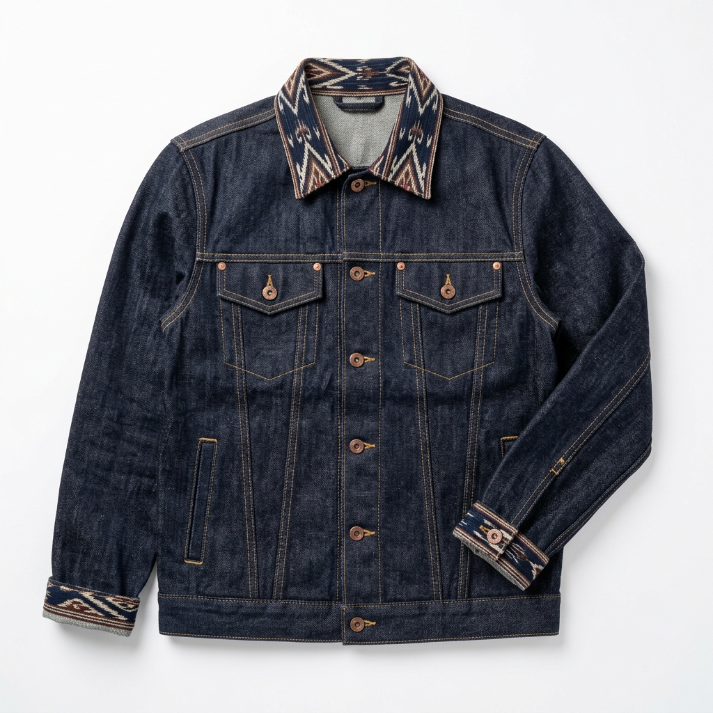 Indonesian Heritage Denim Jacket